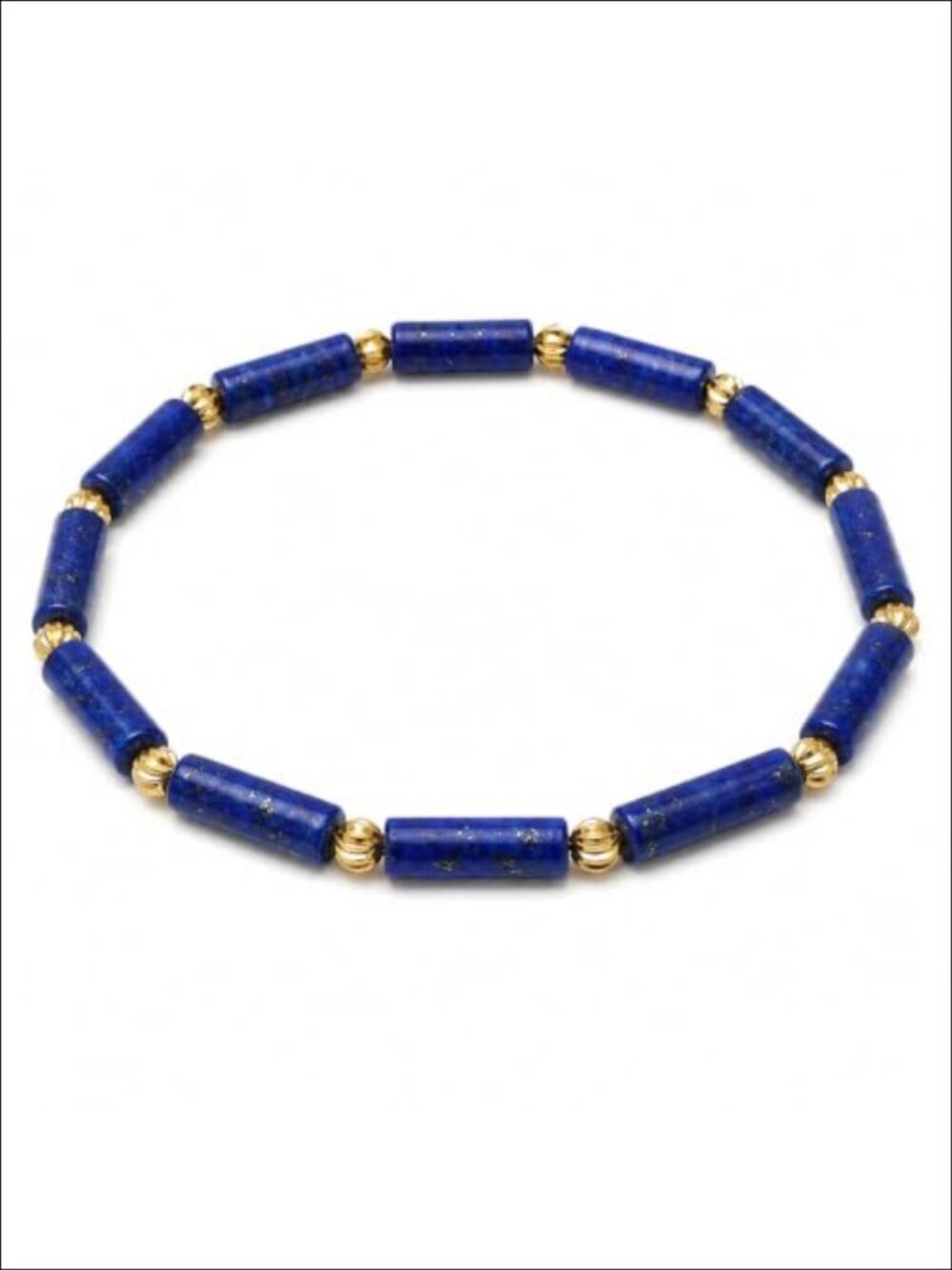 Lapis Lazuli Natural Stone Stretch Bracelet